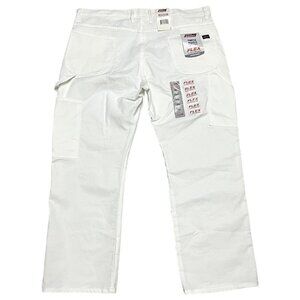 Dickies PAINTER Relaxed Fit White FLEX Mens Cargo Carpenter Pants - 42x30